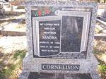 CORNELISON Sandra 1964-2006