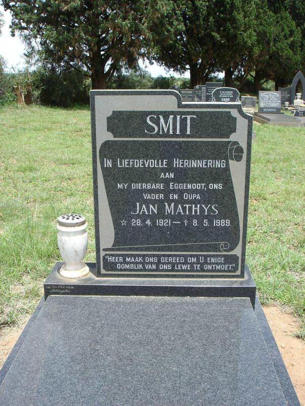 SMIT Jan Mathys 1921-1989
