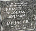JAGER Johannes Nicolaas Benjamin, de 1939-2007