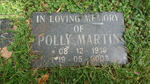 MARTIN Polly 1916-2003