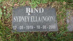 BIND Sydney Ella nee NOON 1919-2008