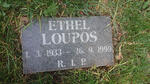 LOUPOS Ethel 1933-1999