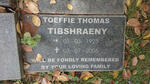 TIBSHRAENY Toeffie Thomas 1923-2006