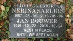 SARLUIS Nerina 1957-2016 :: BOUWER Jan 1959-2015