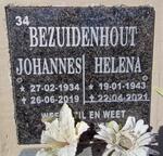 BEZUIDENHOUT Johannes 1934-2019 & Helena 1943-2021