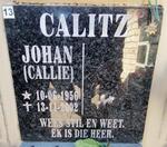 CALITZ Johan 1956-2002