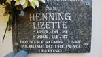 HENNING Lizette 1995-2018