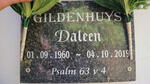 GILDENHUYS Daleen 1960-2019