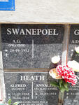 SWANEPOEL A.G. 1952-