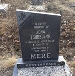 MERE Jona Tsheboeng 1966-2010