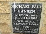 HANSEN Michael Paul 1964-2002
