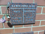GROBLER Paul 1932-2013 & Maureen 1937-2012