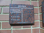 JANSEN Johannes Lodewikes 1947-2022