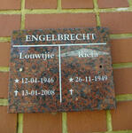 ENGELBRECHT Louwtjie 1946-2008 & Kieta 1949-