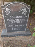 OOSTHUIZEN Johanna Margaretha 1924-2013