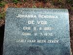 VOS Johanna Hendrika, de 1882-1972