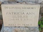 BUHLER Patricia Ann 1944-2016