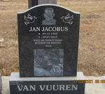 VUUREN Jan Jacobus, van 1968-2015
