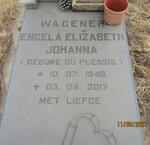 WAGENER Engela Elizabeth Johanna nee DU PLESSIS 1940-2017