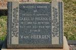 HEERDEN Carel S., van 1888-1972 & Helena C. 1894-1967