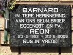 BARNARD Reon 1952-2005