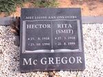MCGREGOR Hector 1918-1994 & Rita SMIT 1918-1999