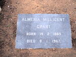 GRANT Almeria Millicent 1885-1967
