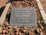 HAASBROEK Lily Hester 1930-1996