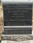 BEZUIDENHOUT Thomas Petrus 1890-1964