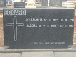 ECKARD William H. 1899-1981 & Jacoba W. 1903-1982