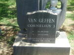 GEFFEN Cornelius J., van 1940-1995