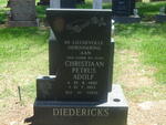 DIEDERICKS Christiaan Petrus Adolf 1920-1993