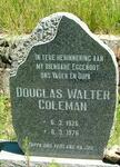 COLEMAN Douglas Walter 1926-1976
