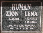 HUMAN Zion 1932- & Lena 1934-2006