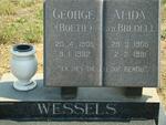 WESSELS George 1905-1982 & Alida BREDELL 1905-1981