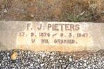 PIETERS F.J. 1876-1947