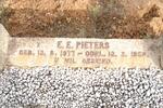 PIETERS E.E. 1877-1959