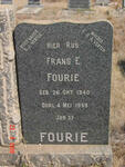 FOURIE Frans E. 1940-1959