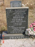 SWANEPOEL Hester Susara nee PRETORIUS 1960-1996