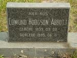 ABBOTT Edmund Hodgson 1939-1995