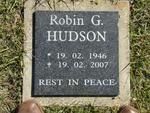 HUDSON Robin G. 1946-2007
