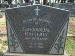 RAFFERTY Gwendoline nee DU PLESSIS 1919-1992