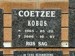 COETZEE Kobus 1965-2006