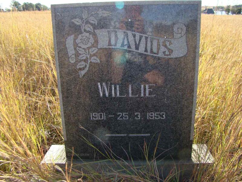 DAVIDS Willie 1901-1953