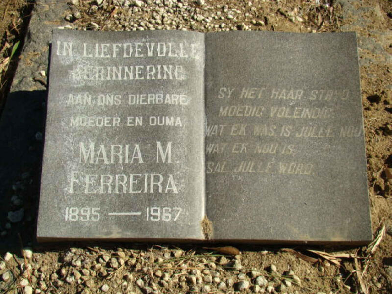 FERREIRA Maria M. 1895-1967