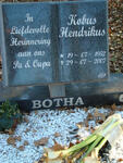 BOTHA Kobus Hendrikus 1952-2007