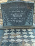 MORTIMER Maurice John 1907-1970