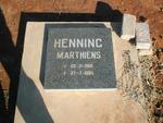 HENNING Marthiens 1906-1985