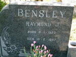BENSLEY Raymond J. 1922-1987
