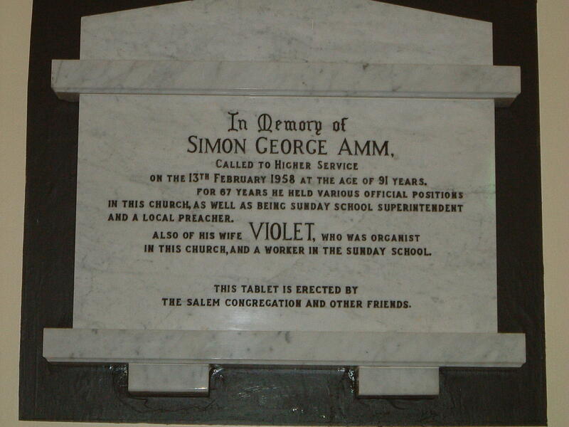 AMM Simon George -1958 & Violet